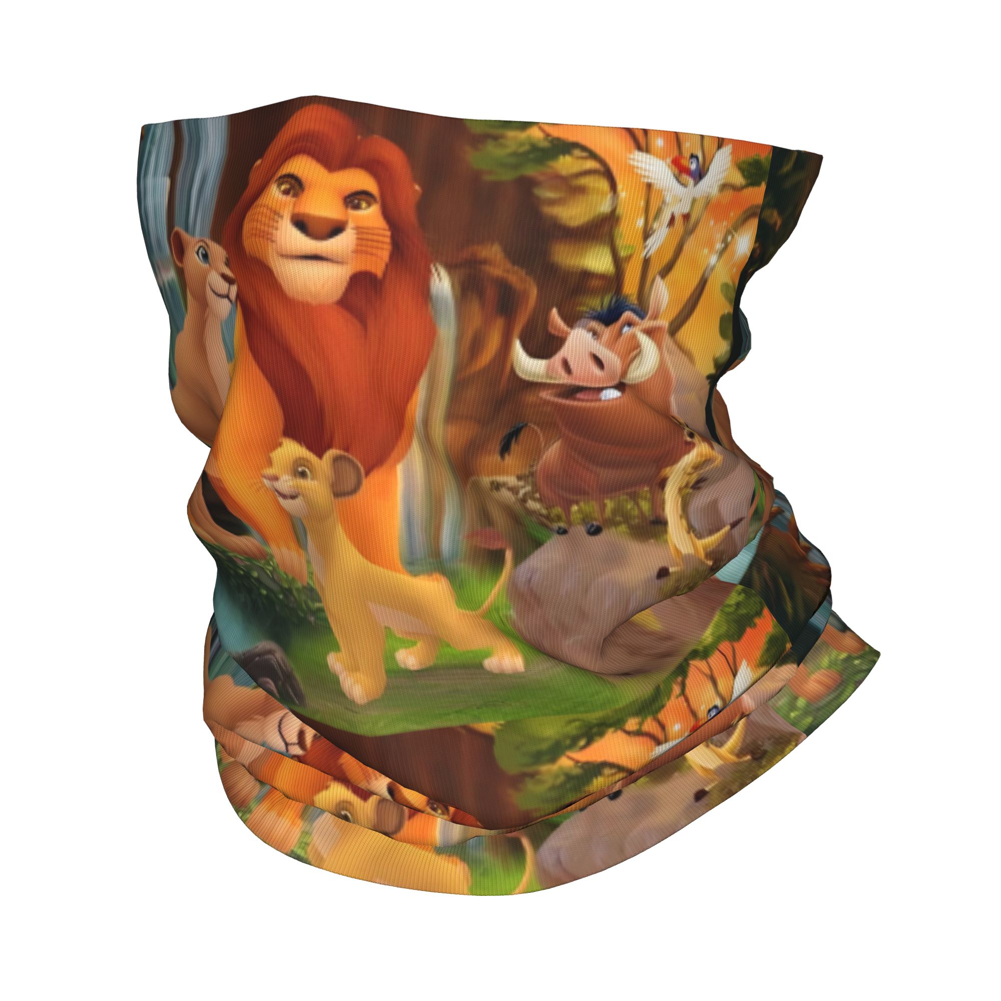 Neck Gaiter Face Cover - وشاح رقبة مخصص بتصميم L-Lions K-Kings