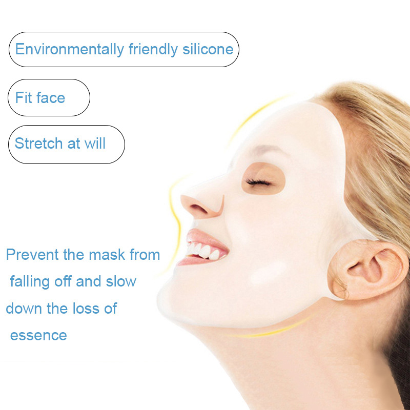 قناع سيليكون للعناية بالبشرة - - مراجعة Face Mask Storage Box وسعره