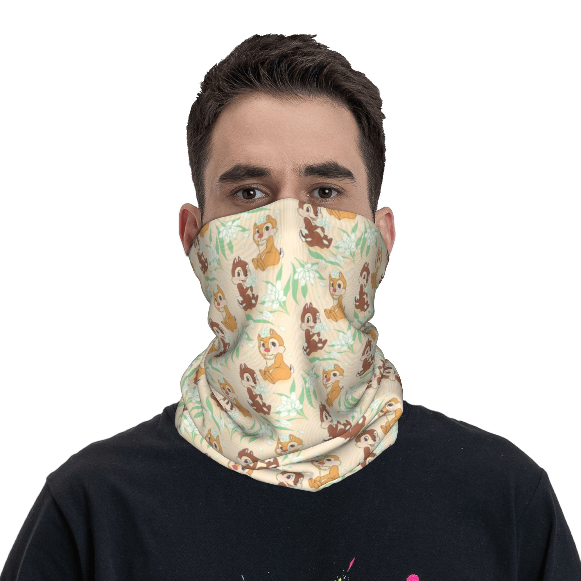 وشاح رقبة مخصص بتصميم شخصيات س - مراجعة Neck Gaiter Face Cover وسعره